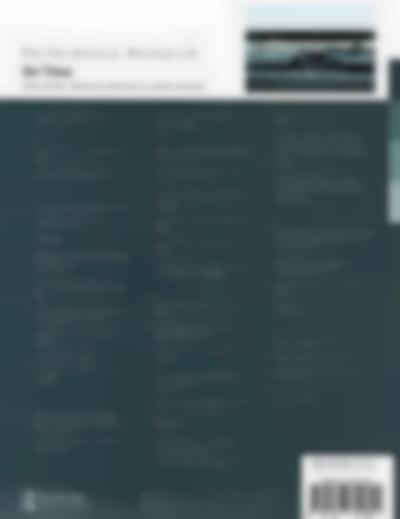 Blue page with white banner at the top. At the top, black text reads 