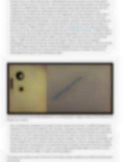 Digital black text on top of a white page. In the middle, there is a block showing two images. On the left, a close-up of a white door, showing the door knob and keyhole. On the right, 