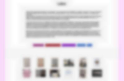White page with vertical pink banners on each side. At the top, large black text reads 
