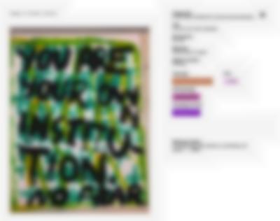 White page with an image occupying the left side. The image shows a hand-drawn poster, where 