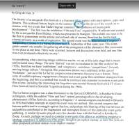 Section of text. The first two lines read 